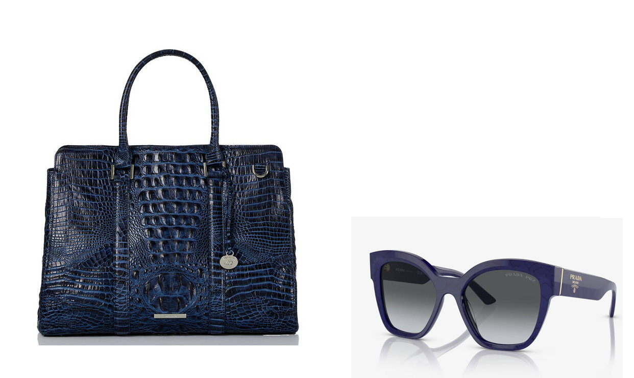 bag and glasses